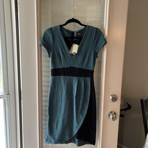 anthropologie Maeve Faux Wrap Dress Small - Picture 1 of 5